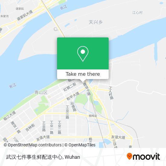 武汉七件事生鲜配送中心 map