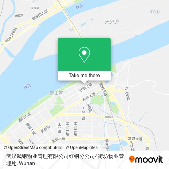 武汉武钢物业管理有限公司红钢分公司4街坊物业管理处 map