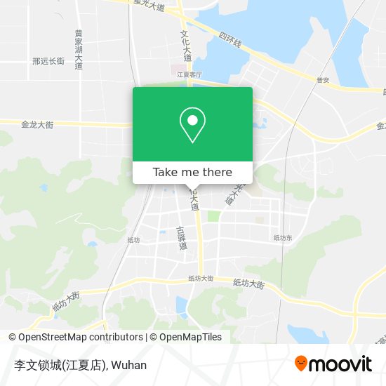 李文锁城(江夏店) map