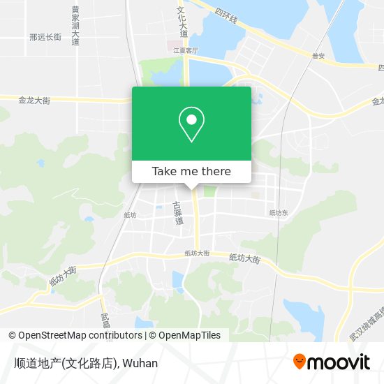 顺道地产(文化路店) map
