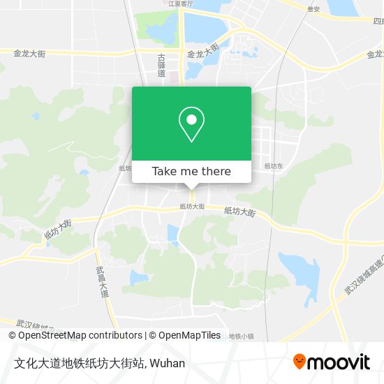 文化大道地铁纸坊大街站 map