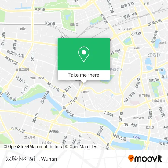 双墩小区-西门 map