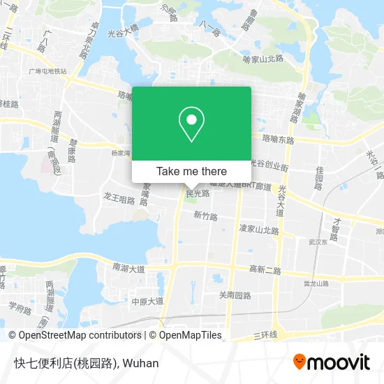 快七便利店(桃园路) map