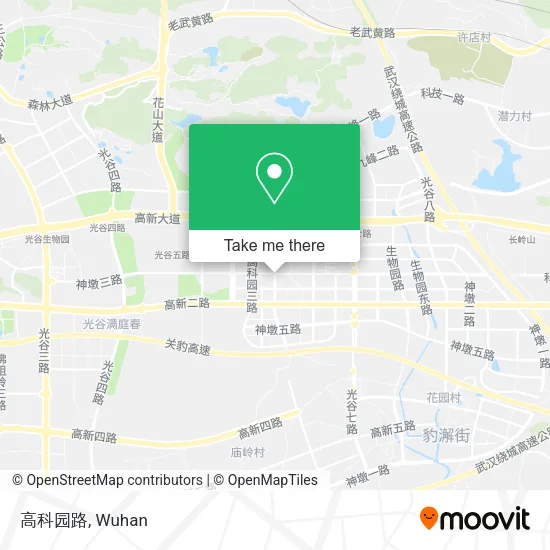 高科园路 map