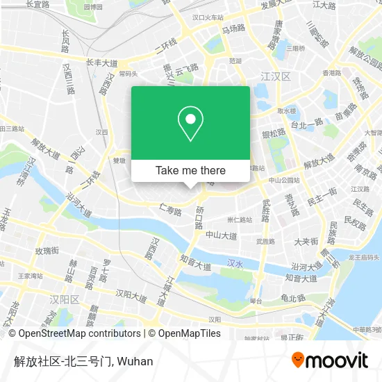 解放社区-北三号门 map