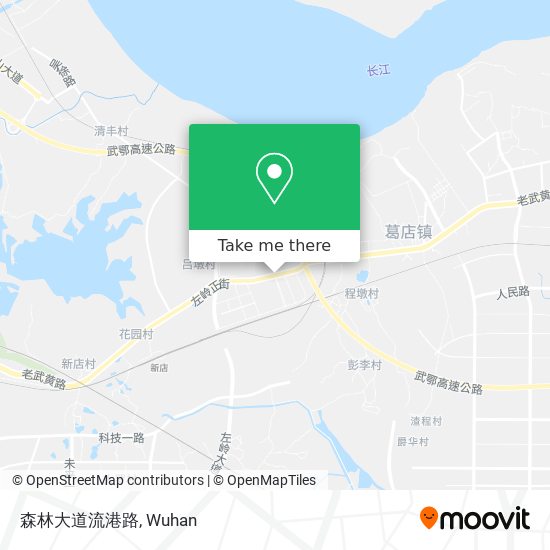 森林大道流港路 map