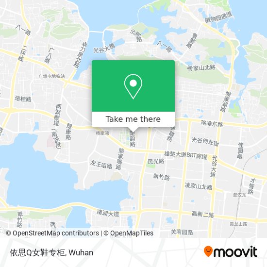依思Q女鞋专柜 map
