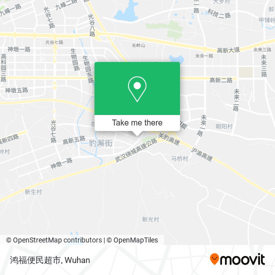 鸿福便民超市 map