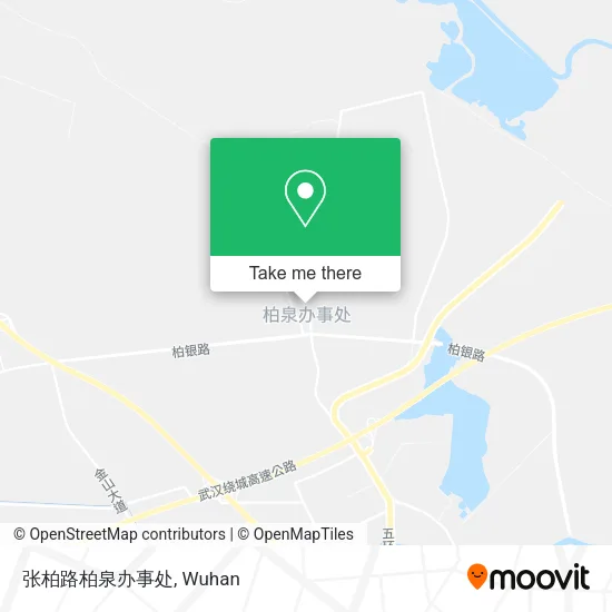 张柏路柏泉办事处 map