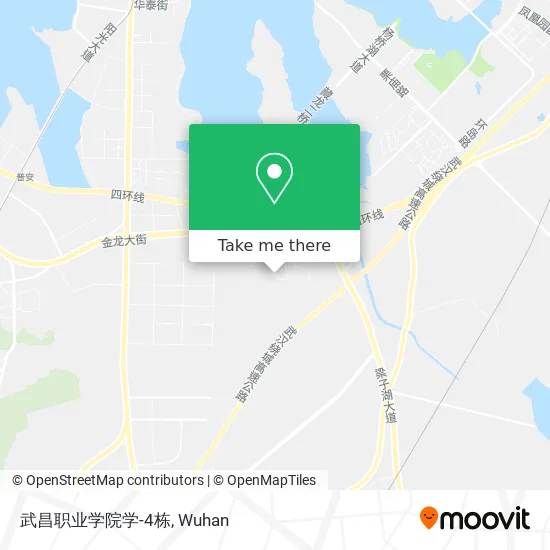 武昌职业学院学-4栋 map