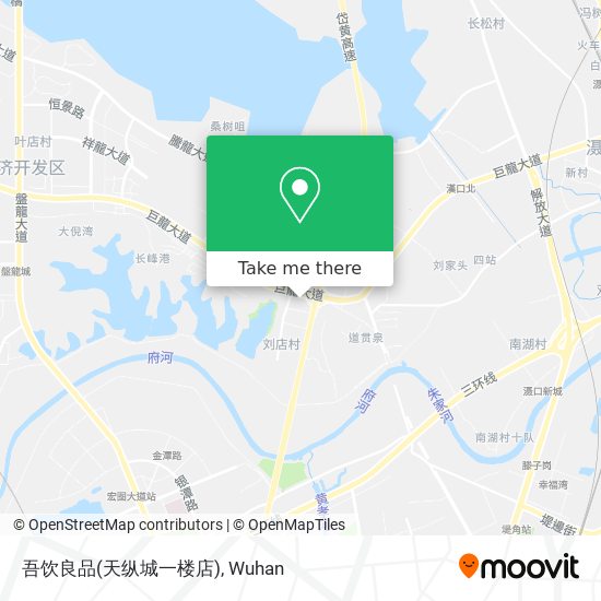 吾饮良品(天纵城一楼店) map