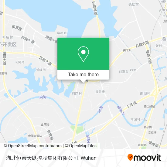 湖北恒泰天纵控股集团有限公司 map