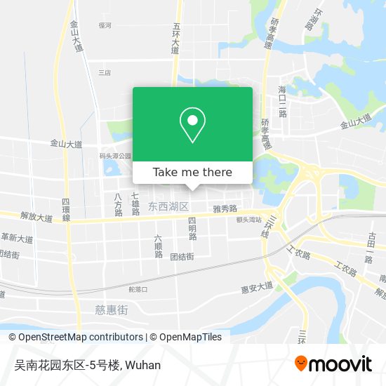 吴南花园东区-5号楼 map