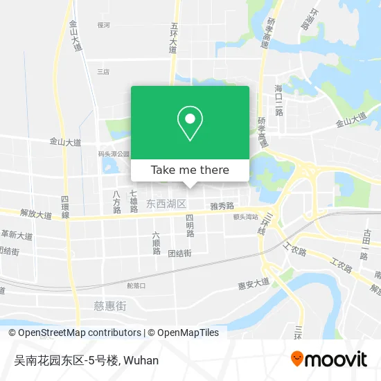 吴南花园东区-5号楼 map