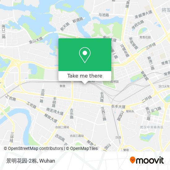 景明花园-2栋 map