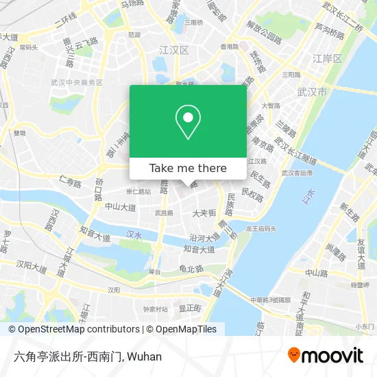 六角亭派出所-西南门 map