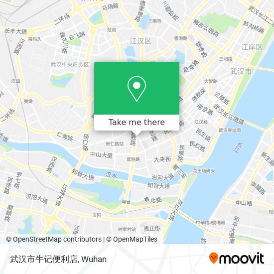 武汉市牛记便利店 map