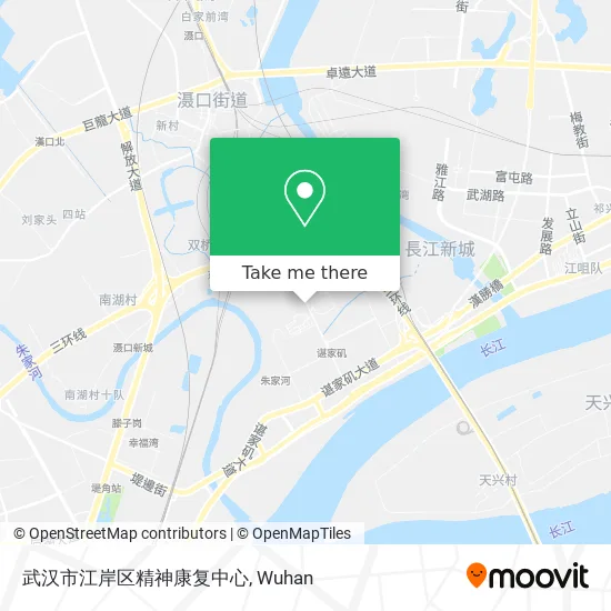 武汉市江岸区精神康复中心 map