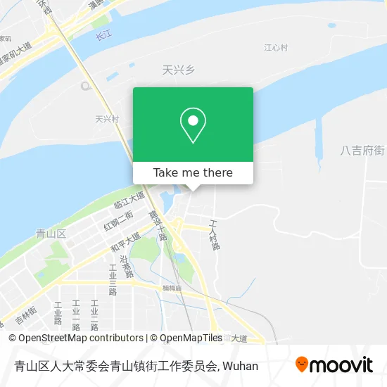 青山区人大常委会青山镇街工作委员会 map