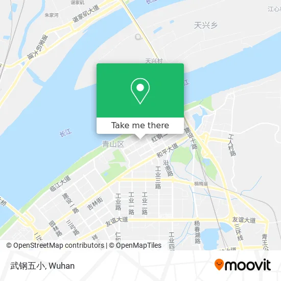 武钢五小 map