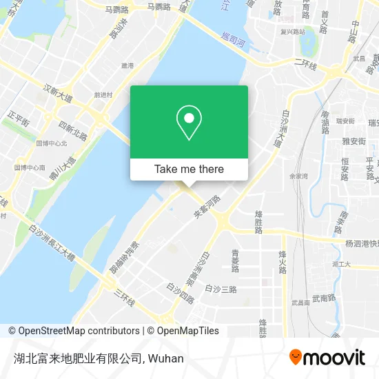 湖北富来地肥业有限公司 map