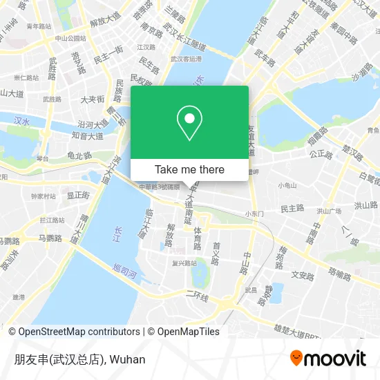 朋友串(武汉总店) map
