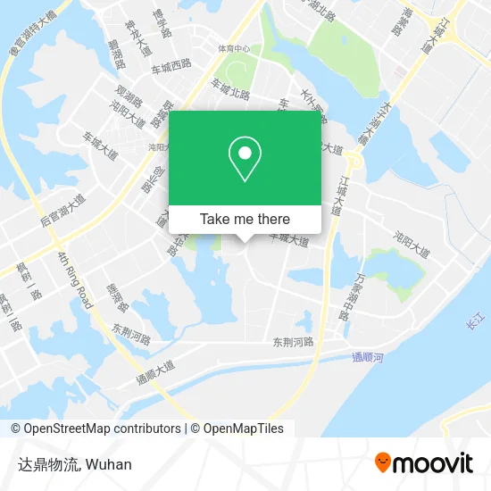 达鼎物流 map