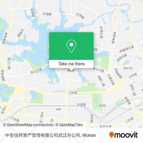 中安信邦资产管理有限公司武汉分公司 map