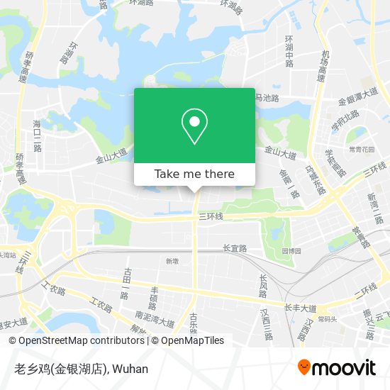老乡鸡(金银湖店) map