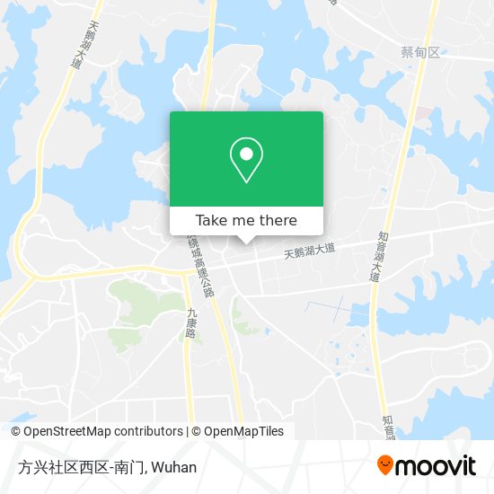 方兴社区西区-南门 map
