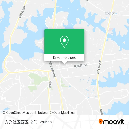 方兴社区西区-南门 map