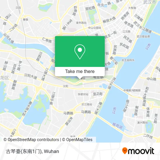 古琴臺(东南1门) map