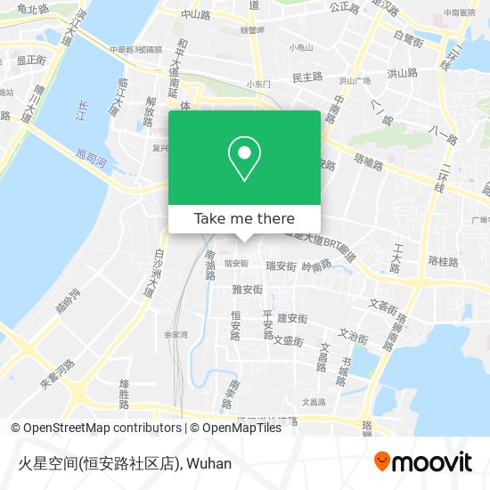 火星空间(恒安路社区店) map