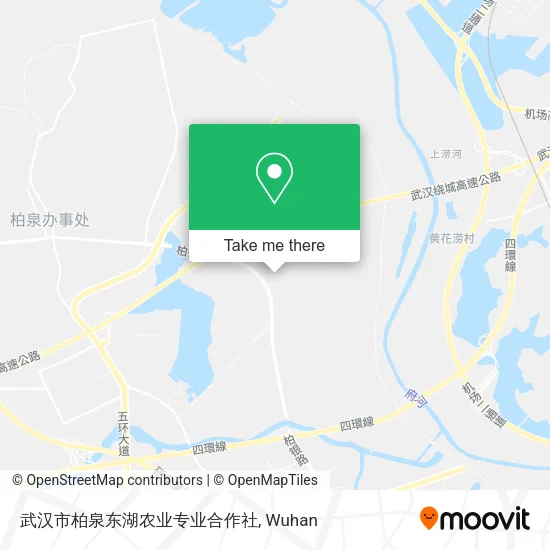 武汉市柏泉东湖农业专业合作社 map