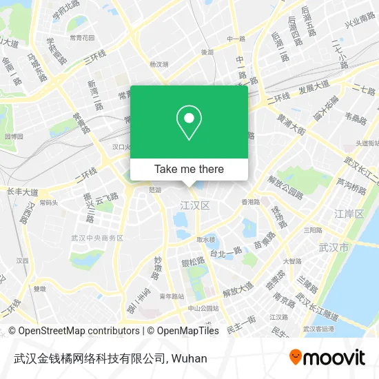 武汉金钱橘网络科技有限公司 map