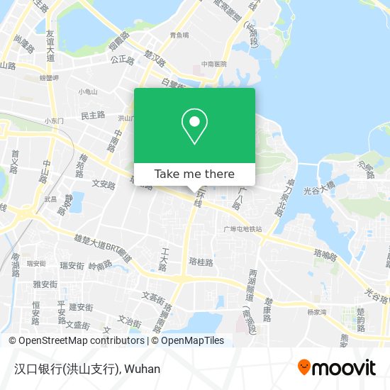 汉口银行(洪山支行) map