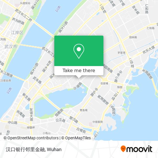 汉口银行邻里金融 map