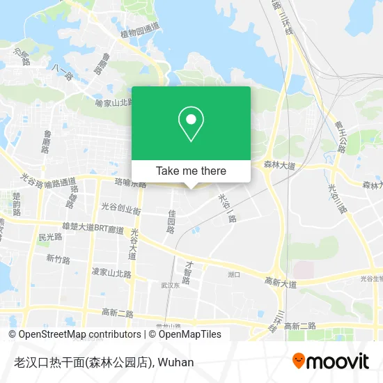 老汉口热干面(森林公园店) map