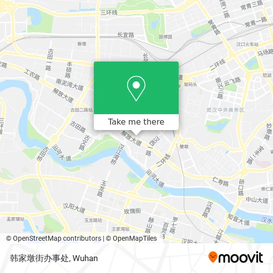 韩家墩街办事处 map