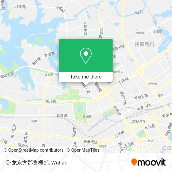 卧龙东方郡售楼部 map