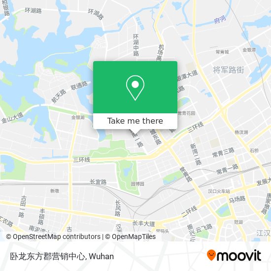 卧龙东方郡营销中心 map