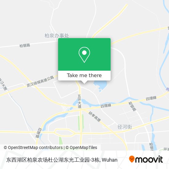 东西湖区柏泉农场杜公湖东光工业园-3栋 map