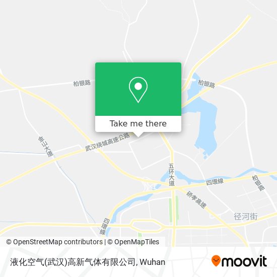 液化空气(武汉)高新气体有限公司 map