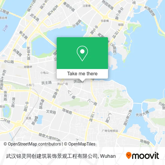 武汉锦灵同创建筑装饰景观工程有限公司 map