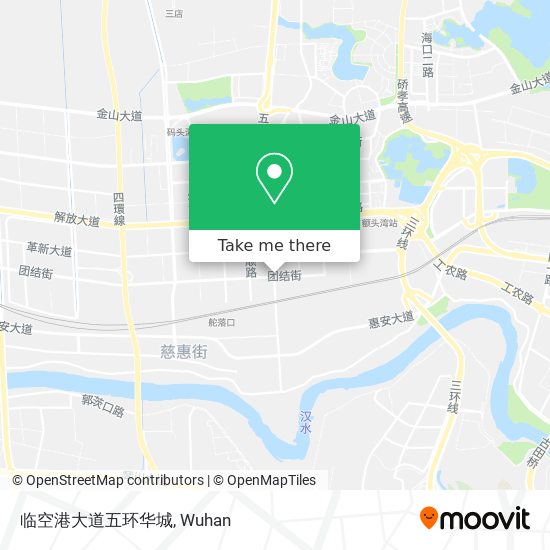 临空港大道五环华城 map