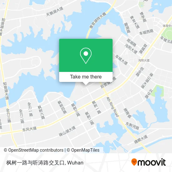 枫树一路与听涛路交叉口 map