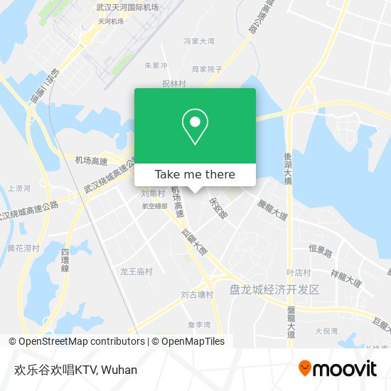 欢乐谷欢唱KTV map