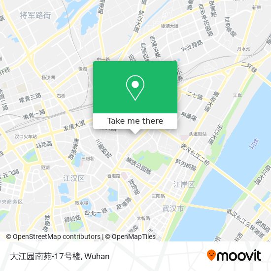 大江园南苑-17号楼 map