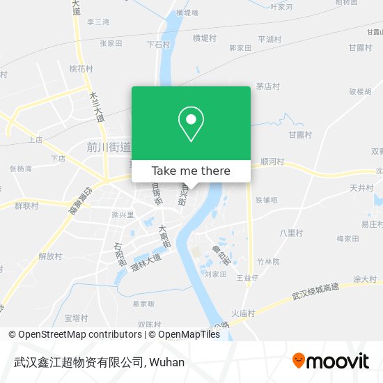 武汉鑫江超物资有限公司 map