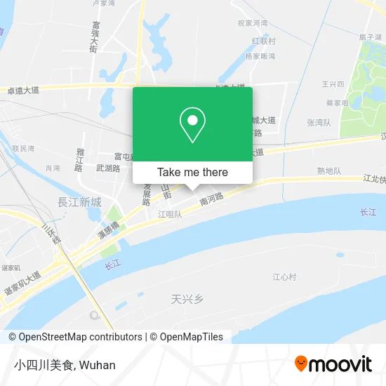 小四川美食 map